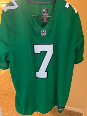 Nike Green #7 Men's Football Jersey
